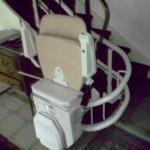 der Treppenlift ist eingebaut image-669