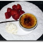 creme brulee angerichtet