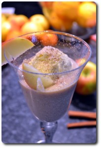 Bratapfel Smoothie Dessert