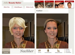 Frisuren online testen