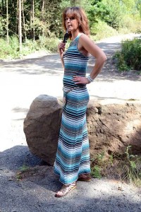 Maxikleider: Sommer Herbst und Maxikleid image-7074