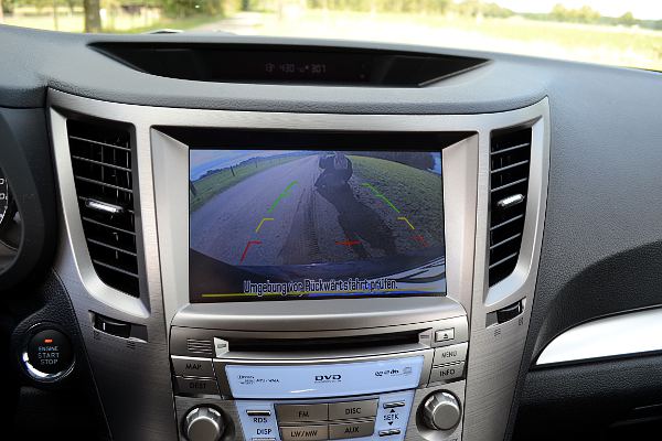 Bildschirm im Subaru