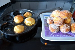 Quarkbällchen backen image-10076