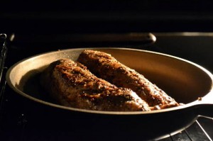 Rezept: Schweinefilet im Pfeffermantel aus dem Backofen image-10268