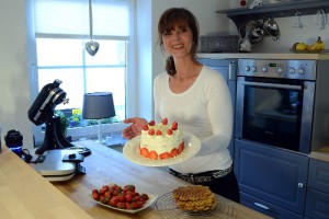 Waffeltorte – Erdbeer-Sahne Rezept image-11534